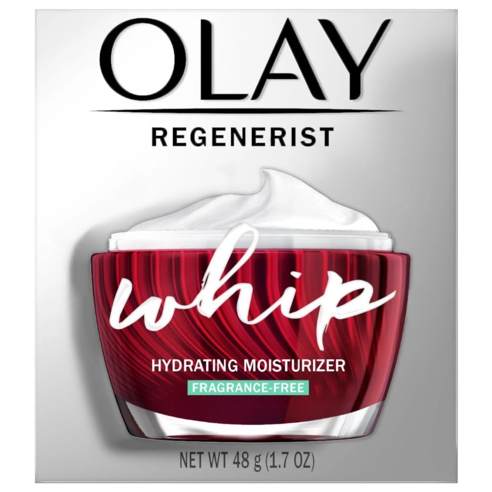 Olay Hydrating Moisturizer, Whip, Fragrance Free - 1.7 Ounce NEW